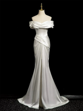 Load image into Gallery viewer, Mermaid Off-the-shoulder Prom Dress 2025 Corset Back