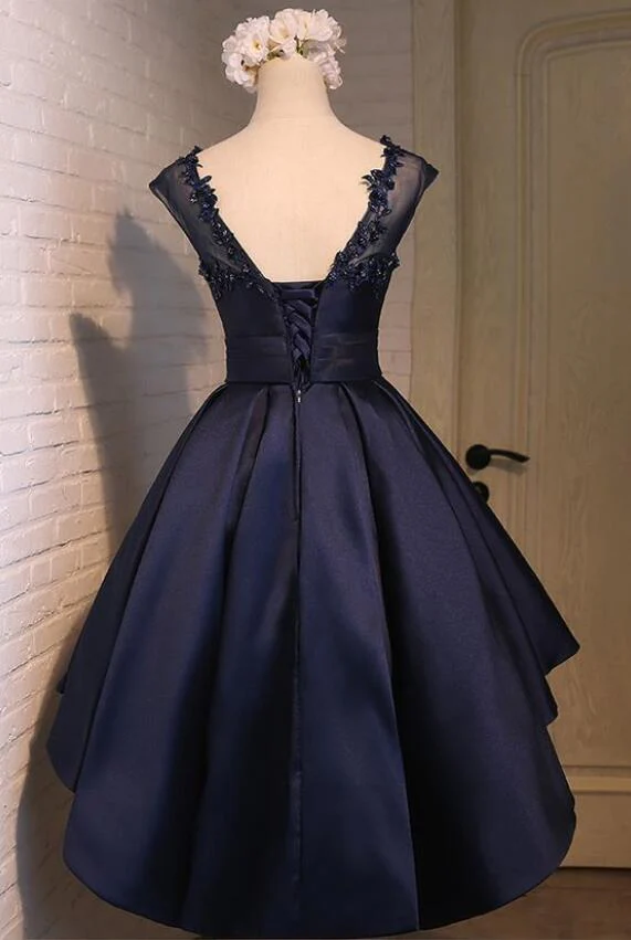High Low Homecoming Dress 2024 Corset Back – AnnaCustomDress