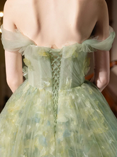 Load image into Gallery viewer, Off-the-shoulder Fairy Prom Dress 2025 Corset Back