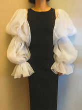 Load image into Gallery viewer, Wedding Sleeves for Dress Organza Puffy 2 Layers