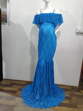 Load image into Gallery viewer, Lace Elegant Maternity Photography Dresses Spaghetti Strap Off The Shoulder