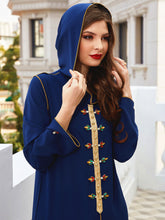 Load image into Gallery viewer, Light luxury Muslim Photography Dresses 2021 Long Sleeve Crystal