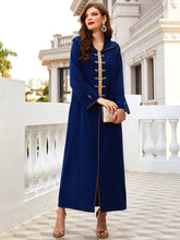 Load image into Gallery viewer, Light luxury Muslim Photography Dresses 2021 Long Sleeve Crystal