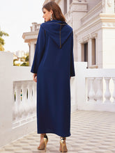 Load image into Gallery viewer, Light luxury Muslim Photography Dresses 2021 Long Sleeve Crystal