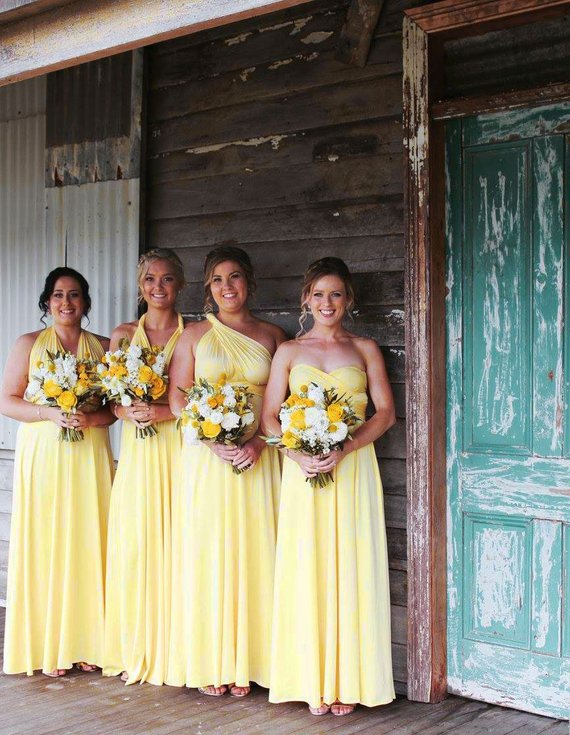 Versatile Bridesmaid Wrap Dress