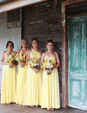 Load image into Gallery viewer, Emerald Green Convertible Bridesmaid Dress 2021 Jersey Infinity Wrap Maxi Dress
