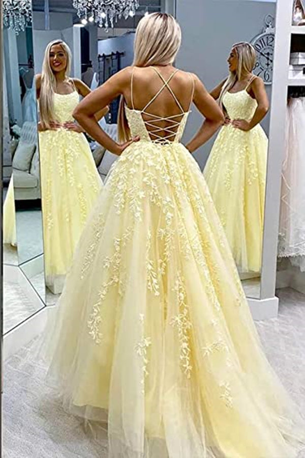 Puffy Burnt Orange Prom Dress 2023 Spaghetti Straps Tulle Lace Appliques Corset Back 22W / Burnt Orange Puffy Burnt Orange Prom Dress 2023 Spaghetti Straps Tulle Lace Appliques Corset Back 22W / Burnt Orange