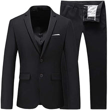 Load image into Gallery viewer, Men's Suit 2 Piece Tuxedo 2 Buttons Slim Fit For Wedding Jacket & Pants