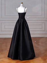 Load image into Gallery viewer, Black Prom Dress 2025 Corset Back