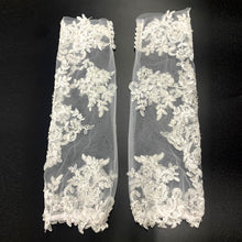 Load image into Gallery viewer, Bridal Sleeves Tulle Lace Appliques Detachable