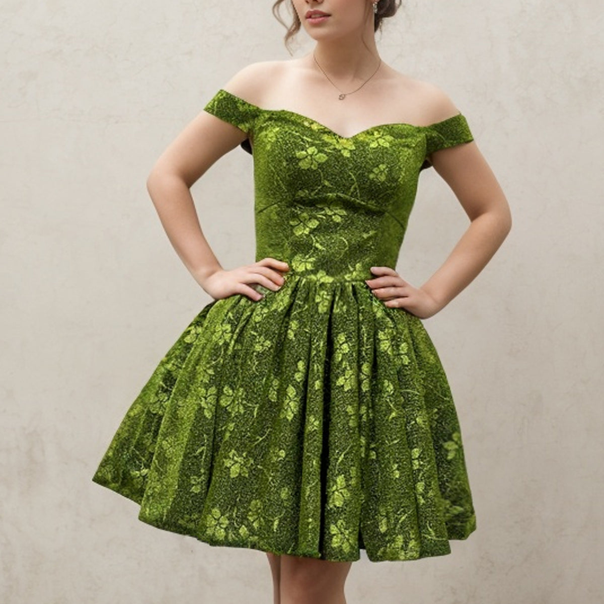floral homecoming dresses 2024 Ava Presley Sequin Floral Homecoming Dress 29158