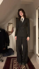 Load image into Gallery viewer, Black Girls Prom Suit 2-pc Double Breasted Jacket Pants