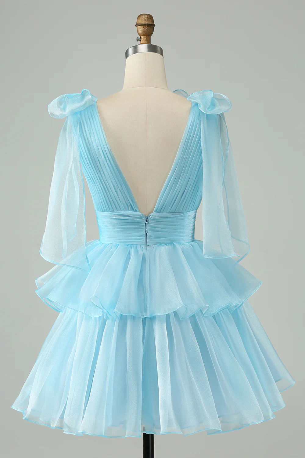Flowy Homecoming Dress 2024 Tiered Skirt AnnaCustomDress Flowy Homecoming Dress 2024 Tiered Skirt AnnaCustomDress