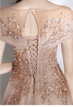 Load image into Gallery viewer, Sparkly Tulle Prom Dress 2025 Corset Back