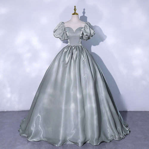 Ball Gown Organza Prom Dress 2025 Corset Back