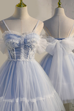 Load image into Gallery viewer, Fairy Homecoming Dress 2024 Spaghetti Straps