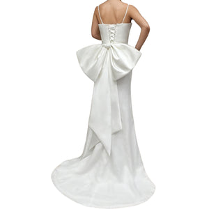 Big Bow Detachable for Wedding Dress with Adjustable Waistband