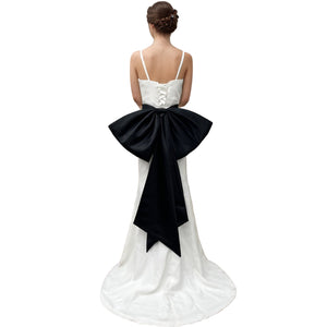 Big Bow Detachable for Wedding Dress with Adjustable Waistband