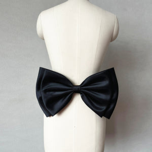 Detachable Bow for Wedding Dress Satin 2 Layers