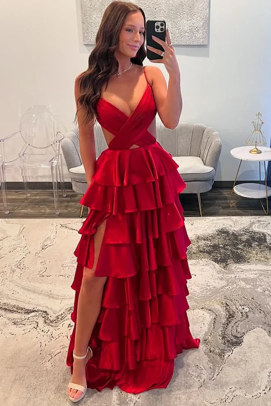 strapless open back dress Sherri Hill Bow Corset Fitted Prom Dress 56952 main image 1