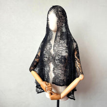 Load image into Gallery viewer, Vintage Infinity Shape Veil Head Covering for Wedding Halloween