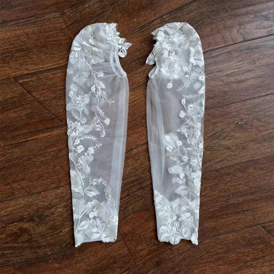 Bridal Sleeves for Wedding Dress Detachable