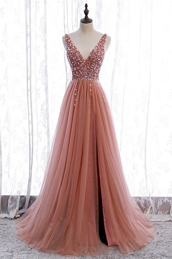 Classic Prom Dress 2024 V Neck Sleeveless Tulle Sparkly 22w / Black Classic Prom Dress 2024 V Neck Sleeveless Tulle Sparkly 22w / Black