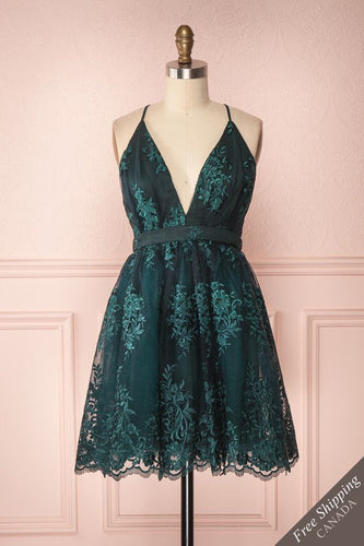 Elegant Homecoming Dress 2023 Spaghetti Straps Tulle with Appliques Corset Back