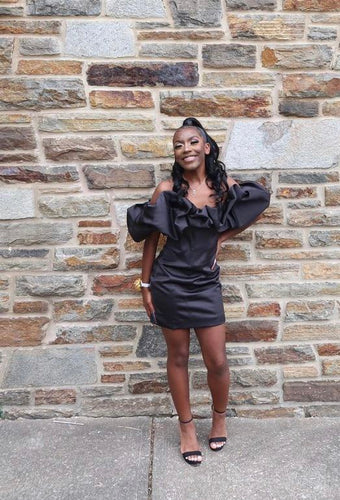 Black Homecoming Dress 2025 Bodycon