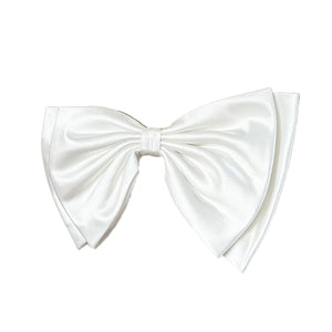 Detachable Bow for Wedding Dress Satin 2 Layers