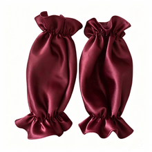Load image into Gallery viewer, Satin Detachable Sleeves for Wedding Halloween