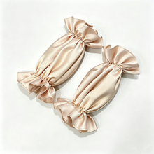 Load image into Gallery viewer, Satin Detachable Sleeves for Wedding Halloween