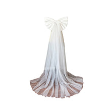 Load image into Gallery viewer, Long Bow Detachable for Wedding Dress 53&quot; Tulle Tails