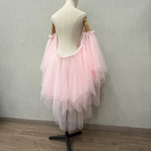 Load image into Gallery viewer, Detachable Tulle Cape Sleeves for Wedding Halloween