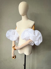 Load image into Gallery viewer, Bridal Sleeves For Wedding Dress Detachable Organza Tulle