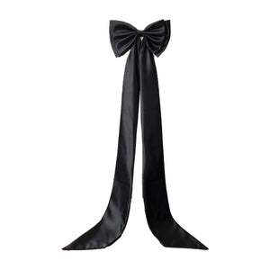 Detachable Bow for Wedding Dress Satin 2 Layers with 59" Train