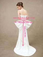 Load image into Gallery viewer, Big Bow Detachable for Wedding Dress with Adjustable Waistband