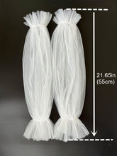 Load image into Gallery viewer, Tulle Detachable Sleeves for Wedding Halloween