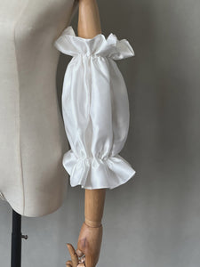 Wedding Sleeves for Bride Detachable Satin