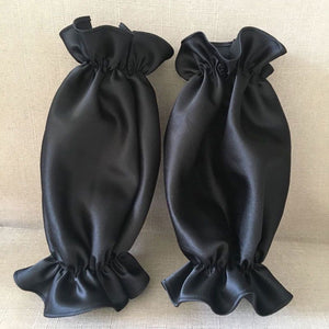 Wedding Sleeves for Bride Detachable Satin