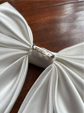 Load image into Gallery viewer, Detachable Bow for Wedding Dress Satin with Tail