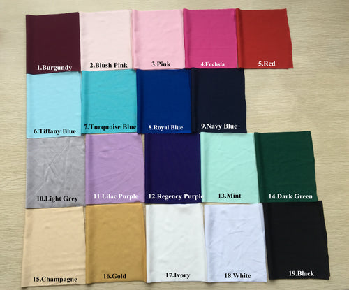 Jersey Fabric Swatches