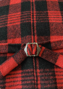 Red Plaid Christmas Vest for Women Unisex Men