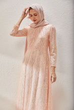 Load image into Gallery viewer, Lace Muslim Photography Dresses Long sleeve Sequin 2021