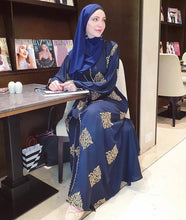 Load image into Gallery viewer, Embroidery Muslim Photography Dresses For Women Elegant 2021