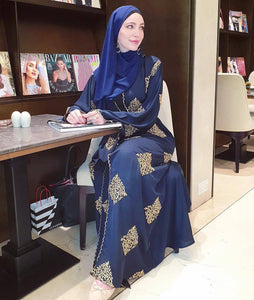 Embroidery Muslim Photography Dresses For Women Elegant 2021