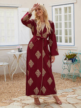 Load image into Gallery viewer, Embroidery Muslim Photography Dresses For Women Elegant 2021