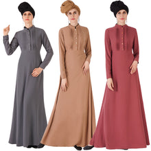 Load image into Gallery viewer, High End Muslim Photography Dresses 2021 Long Sleeve High Neck
