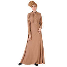 Load image into Gallery viewer, High End Muslim Photography Dresses 2021 Long Sleeve High Neck