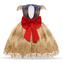 Load image into Gallery viewer, Lace Ball Gown Photography Dresses For Girls Princess Formal Prom Big Bowknot